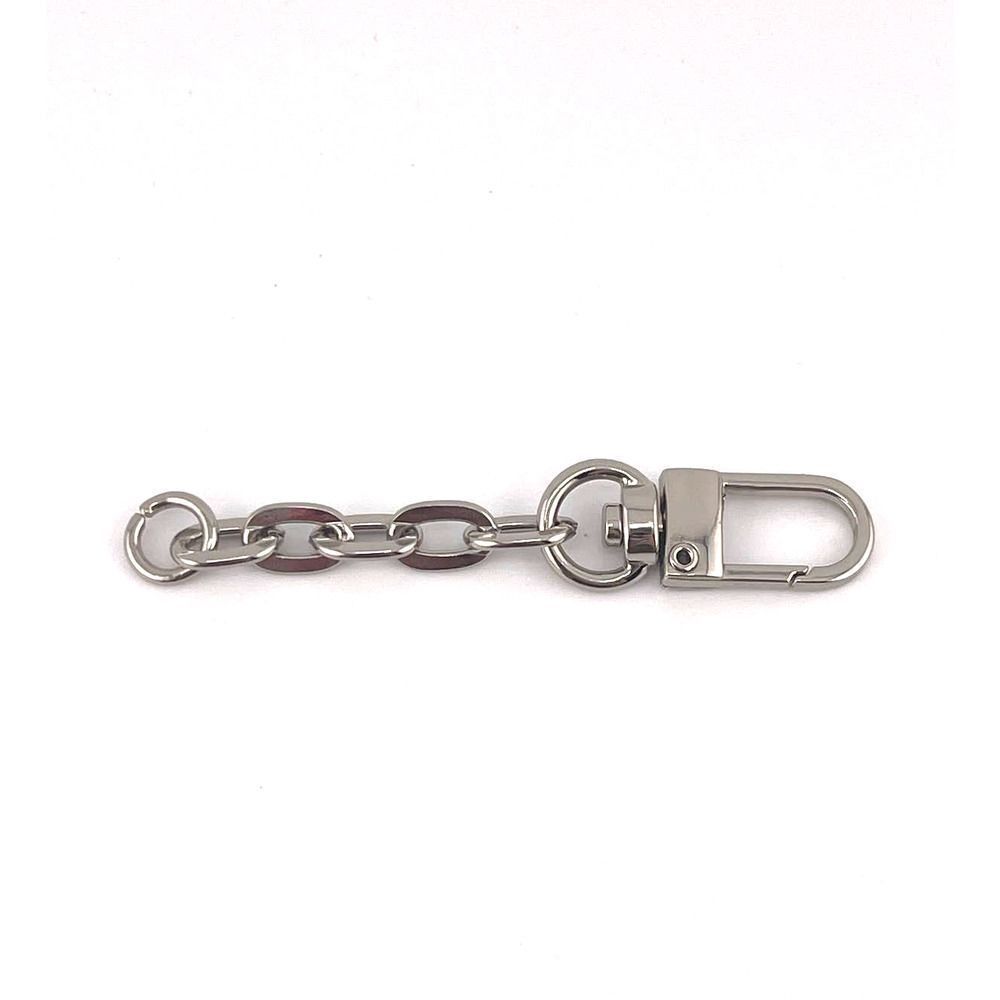 NEW‎ Metal Silver Tone Purse Strap Lobster Clasp Swivel Extender 3 inch